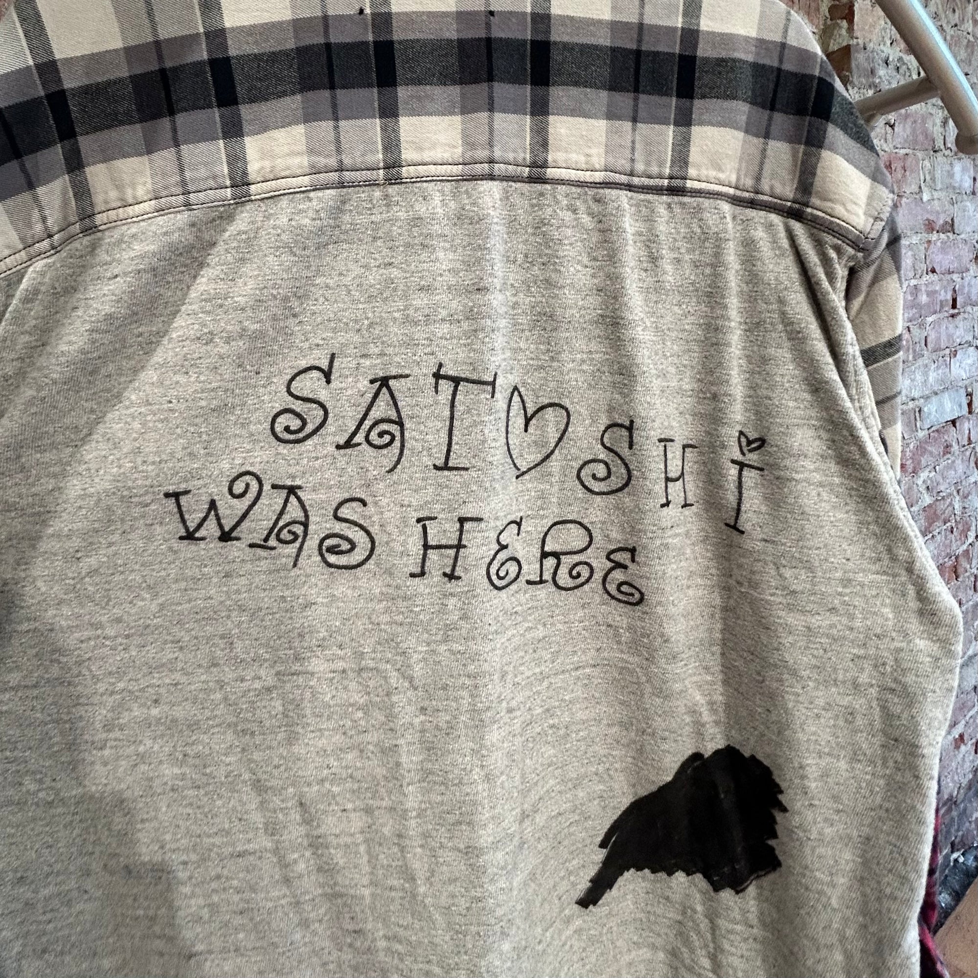 SATOSHI NAKAMOTO SS26 NESSA PATCHWORK FLANNEL ‘MULTI’