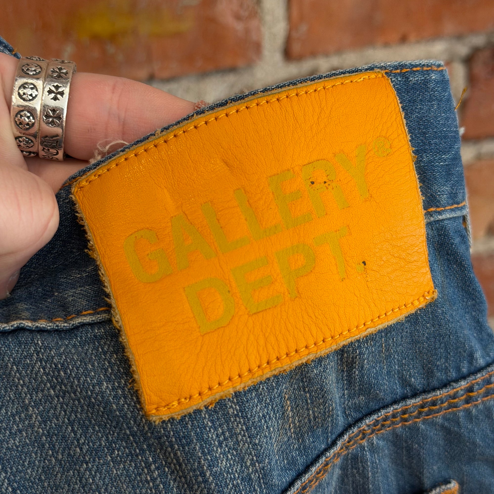 GALLERY DEPT. BARE KNUCKLE MUDWASH DENIM ‘BLUE’