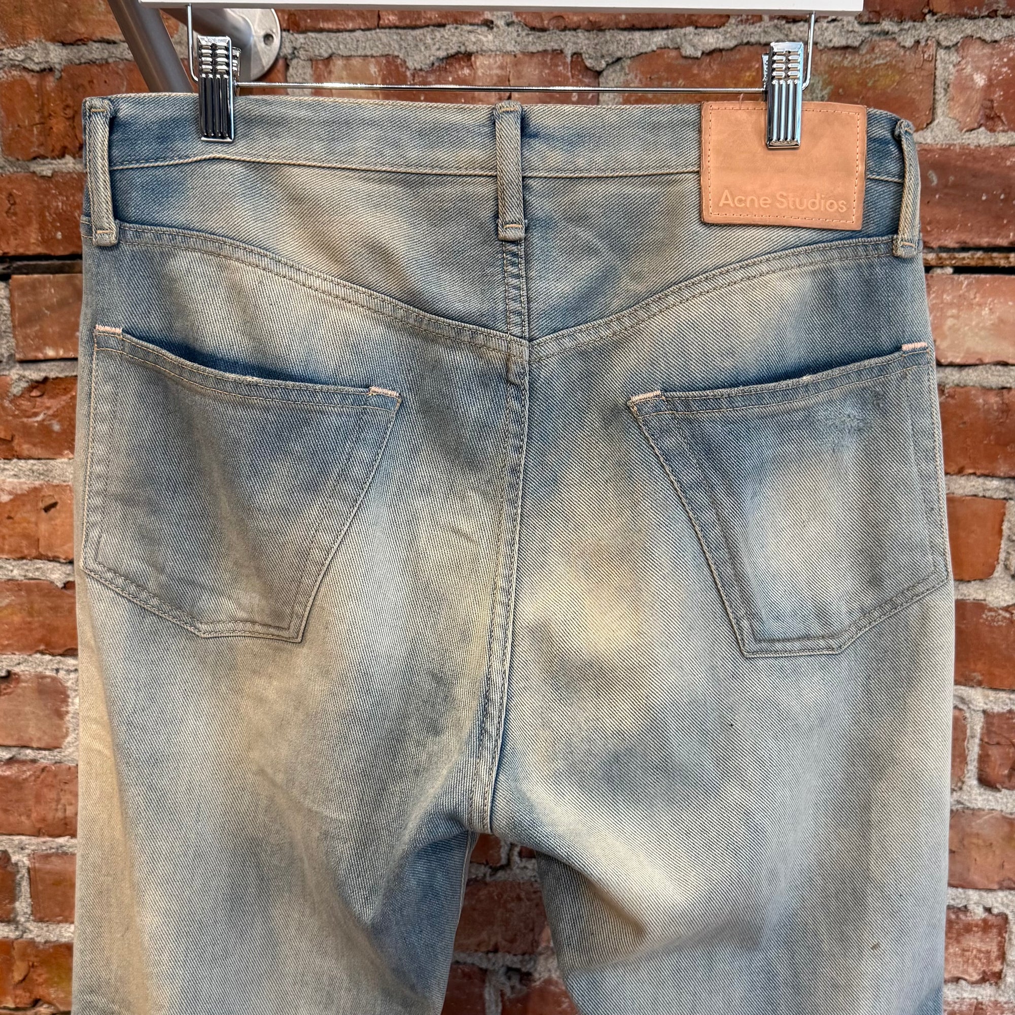 ACNE STUDIOS 1999 CARVER DENIM ‘MUD BLUE’