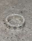 CHROME HEARTS 6MM FOREVER SPACER SIZE 8 ‘SILVER’