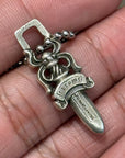 CHROME HEARTS DAGGER ZIPPER NECKLACE ‘SILVER’