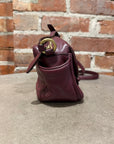 COACH BELTED CAMERA BAG ‘BURGUNDY’
