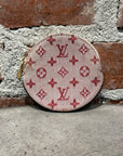 LOUIS VUITTON MONOGRAM COIN POUCH ‘RED’