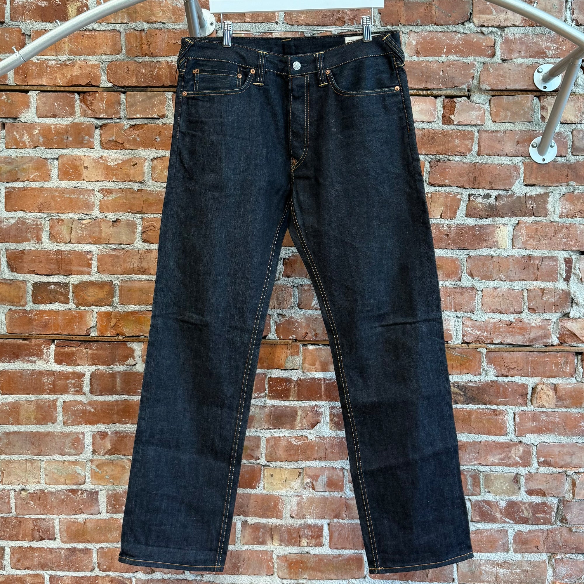 EVISU LOT 2000 SINGLE GULL DENIM 'INDIGO/IVORY'
