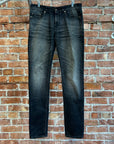 SAINT LAURENT AW16 UNIVERSITÉ PATCH D02 DENIM ‘VNTG BLACK’