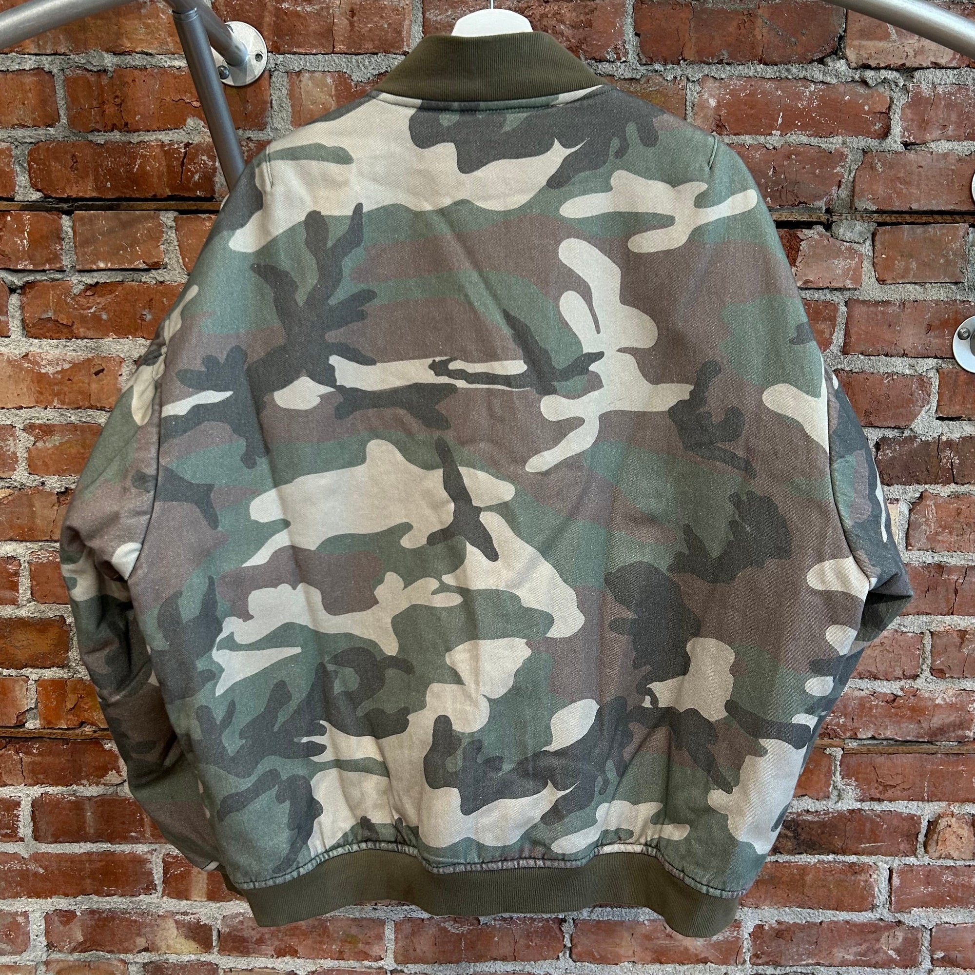 ROUGH SIMMONS AKIRA NEOTOKYO RIOT BOMBER JACKET ‘GREEN CAMO’