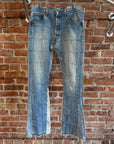 GALLERY DEPT LENNY FLARE PATCHWORK DENIM ‘LIGHT BLUE’