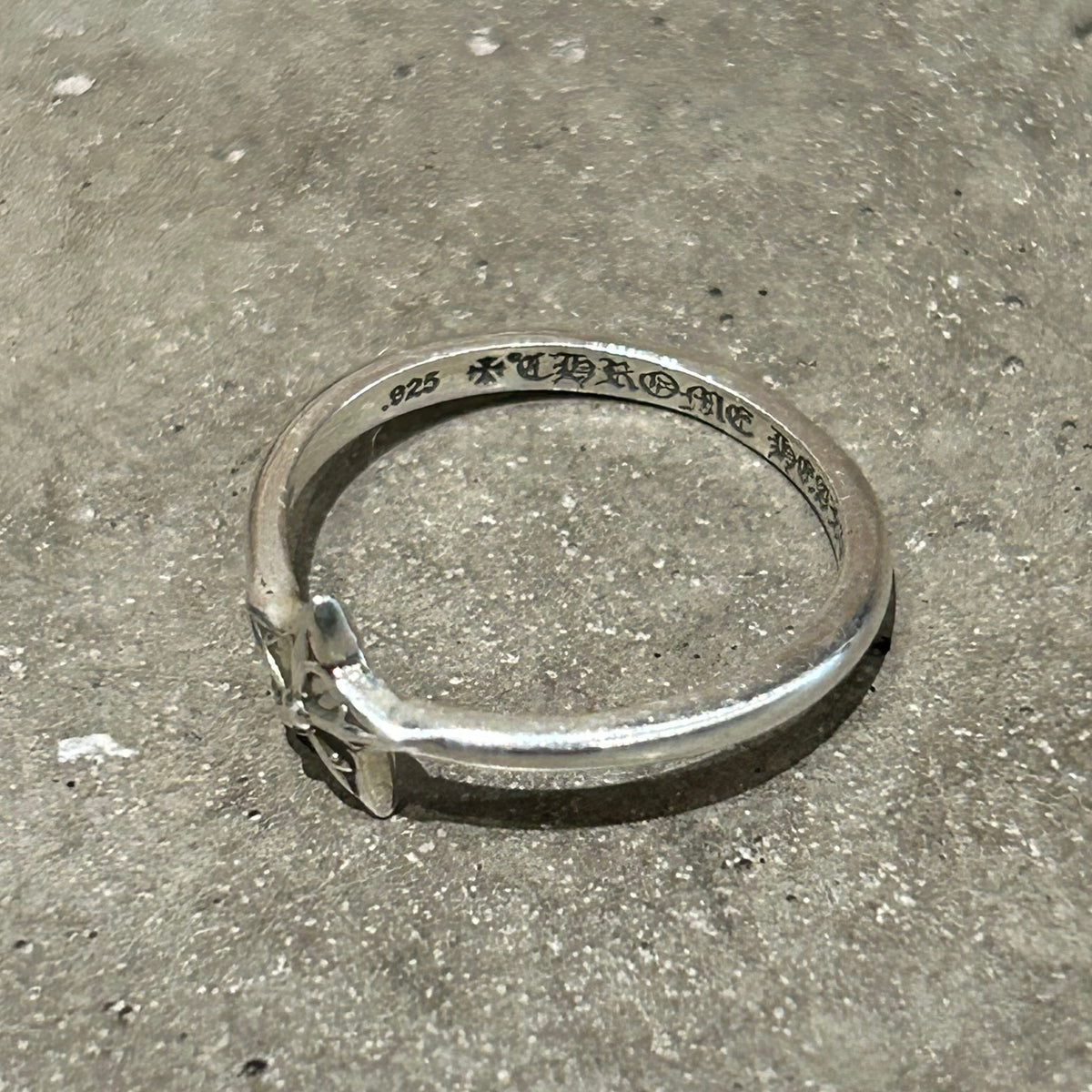 CHROME HEARTS STAR BUBBLEGUM RING ‘SILVER’