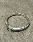 CHROME HEARTS STAR BUBBLEGUM RING ‘SILVER’