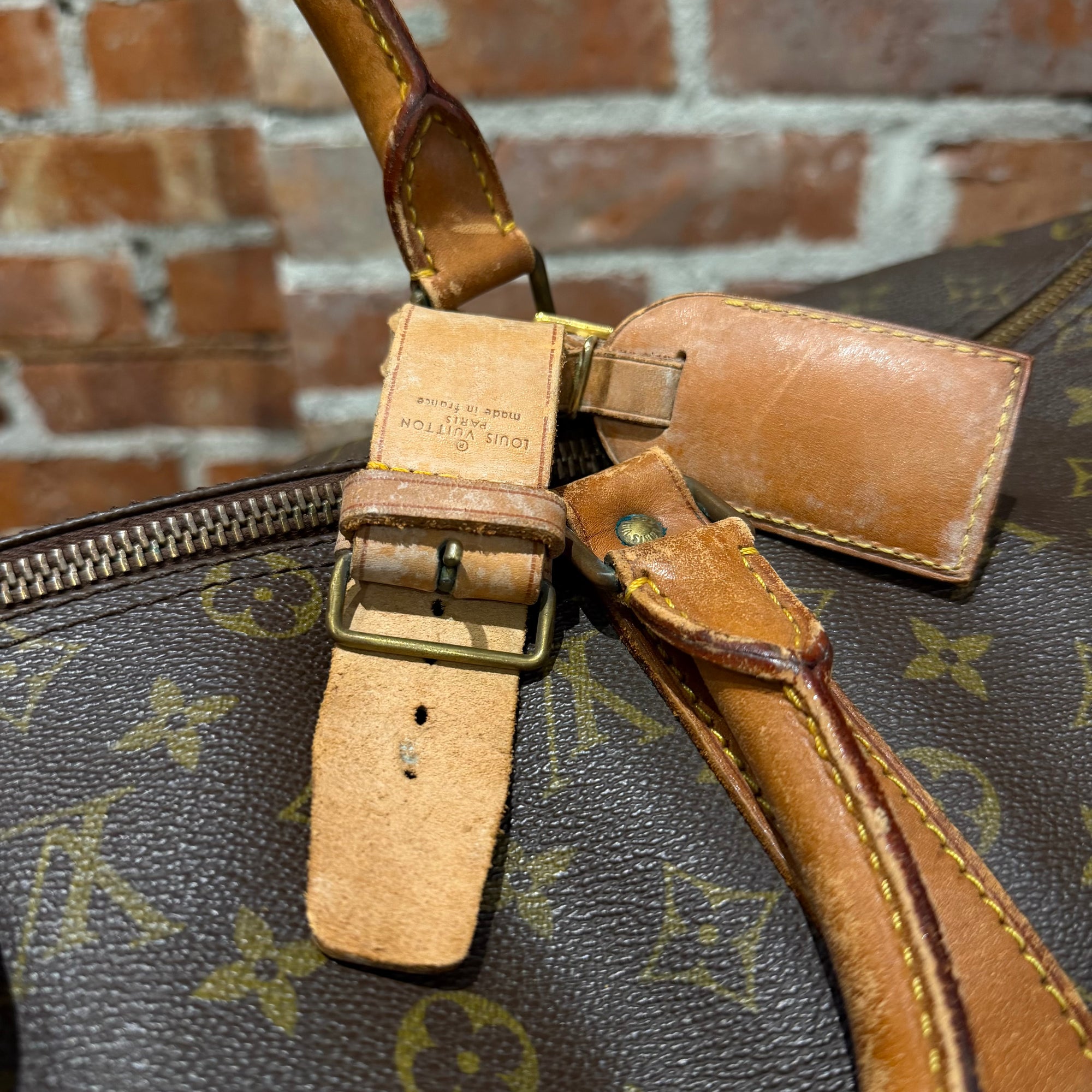 LOUIS VUITTON MONOGRAM KEEPALL 50 'BROWN'
