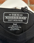 NEIGHBORHOOD FIGHT THE POWER TEE ‘BLACK’