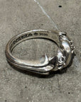 CHROME HEARTS TINY-E KNOT RING ‘SILVER’