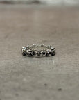 CHROME HEARTS TINY-E BAND RING ‘SILVER’