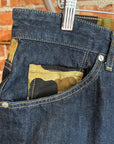BAPE CAMO BACK DENIM SHORTS ‘DARK BLUE’