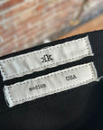 K-TWO STUDIOS 16oz CROSSHATCH HEAVY STRAIGHT LEG DENIM ‘BLACK’
