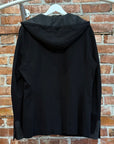 DIRK BIKKEMBERGS HOODED RAYON JACKET ‘BLACK’