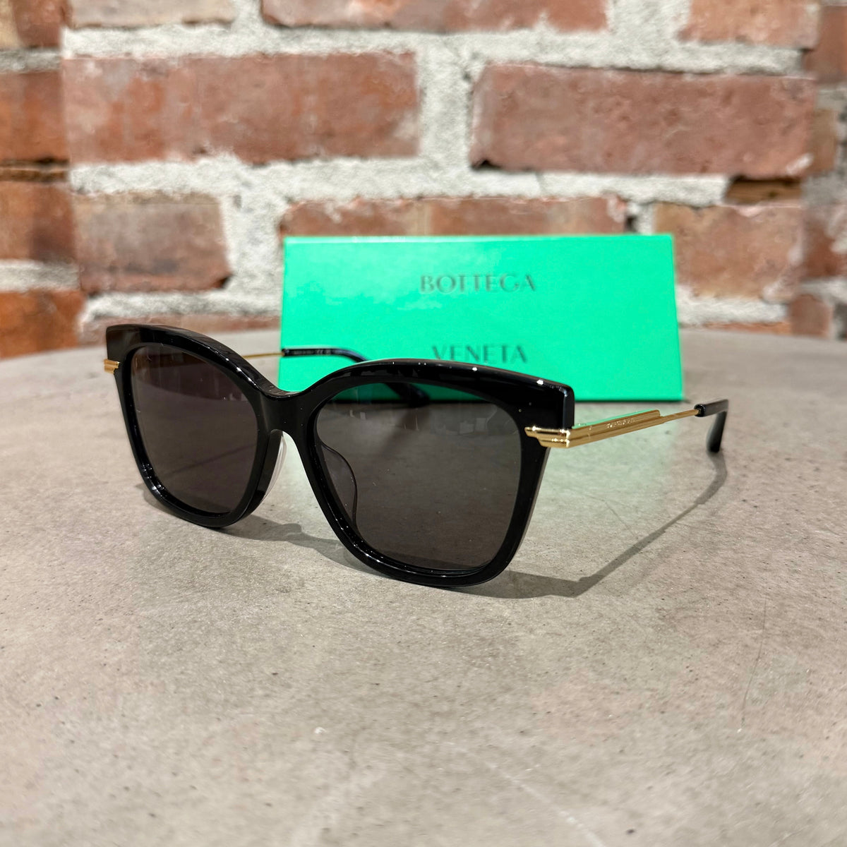 BOTTEGA VENETA BV1296SA BUTTERFLY GLASSES ‘BLACK’