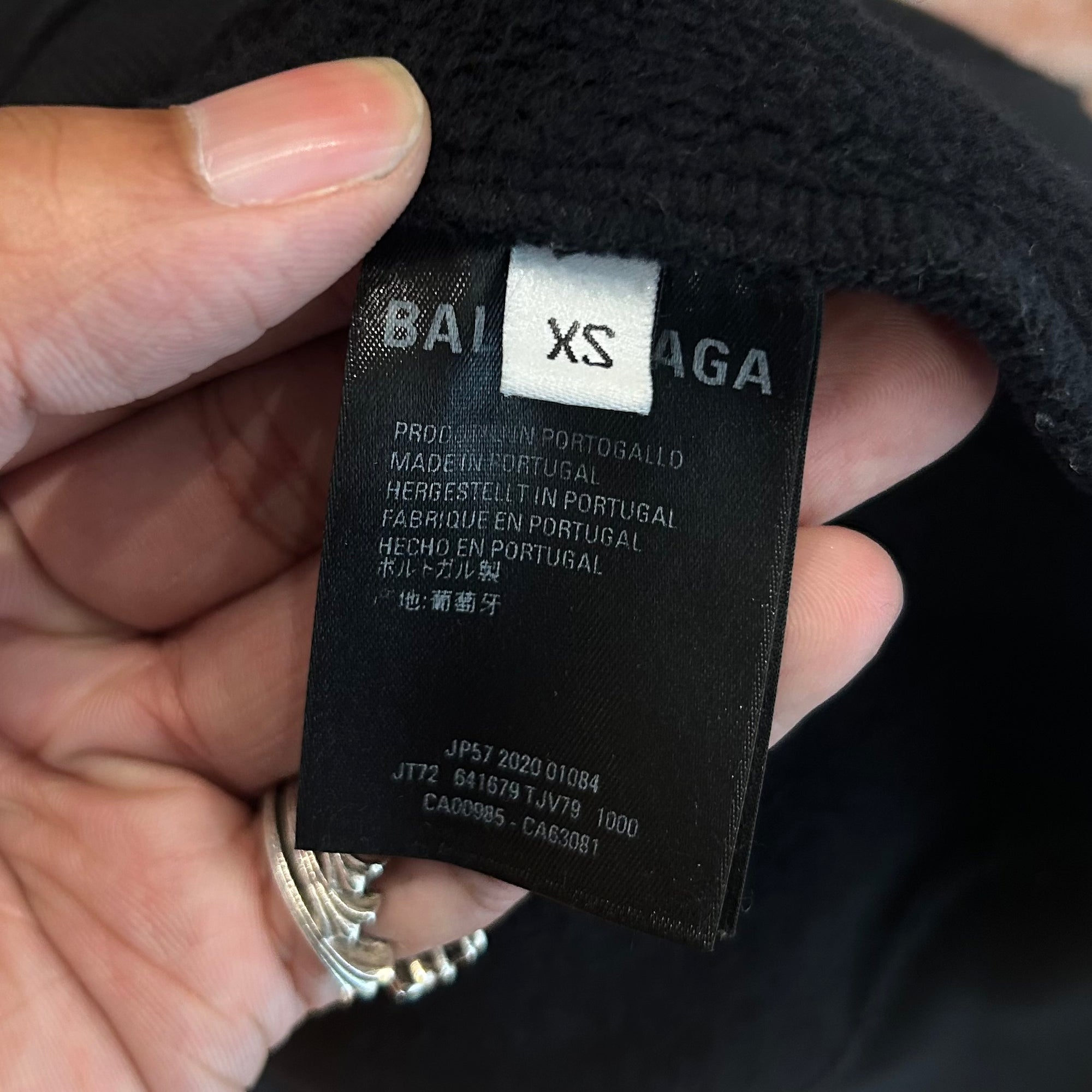 BALENCIAGA SS20 FREEMASON SOCIETY HOODIE ‘BLACK’