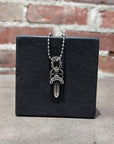 CHROME HEARTS NO. 10 DAGGER NECKLACE ‘SILVER’