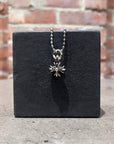 CHROME HEARTS CUT OUT PLUS CROSS NECKLACE ‘SILVER’
