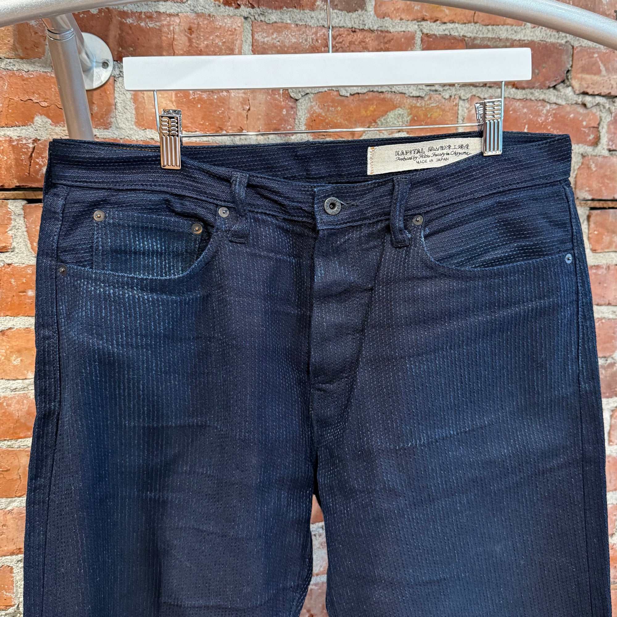 KAPITAL 5P MONKEY CISCO CENTURY DENIM ‘INDIGO’