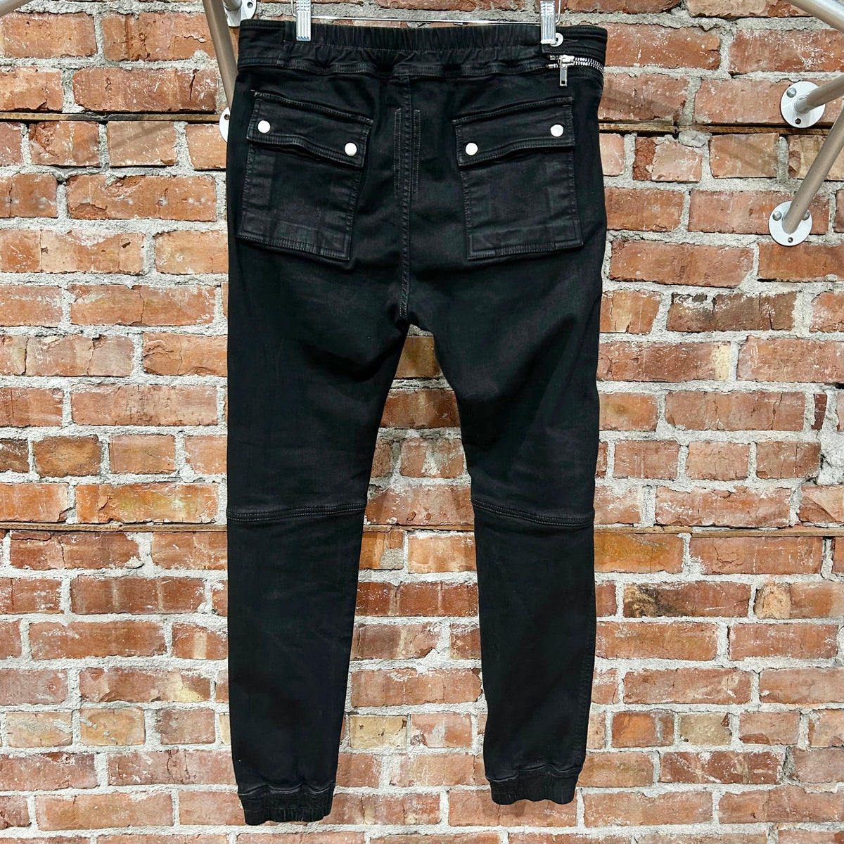 RICK OWENS SS23 EDFU DRKSDHW AIRCUT DENIM ‘BLACK’
