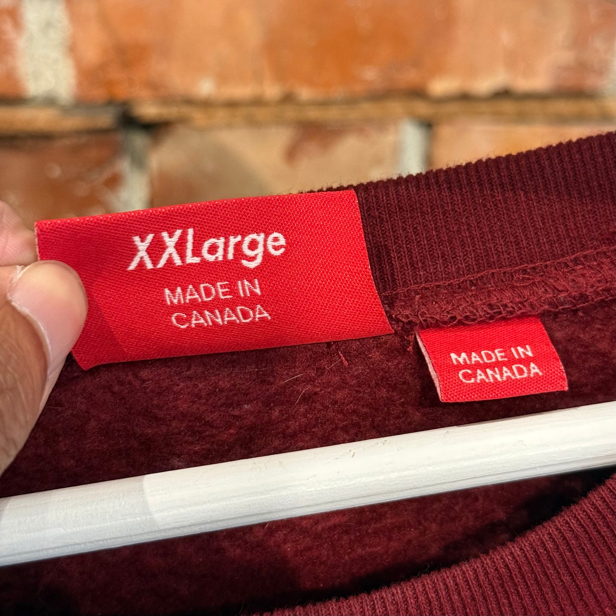 SUPREME FW22 BOX LOGO CREWNECK ‘BURGUNDY’