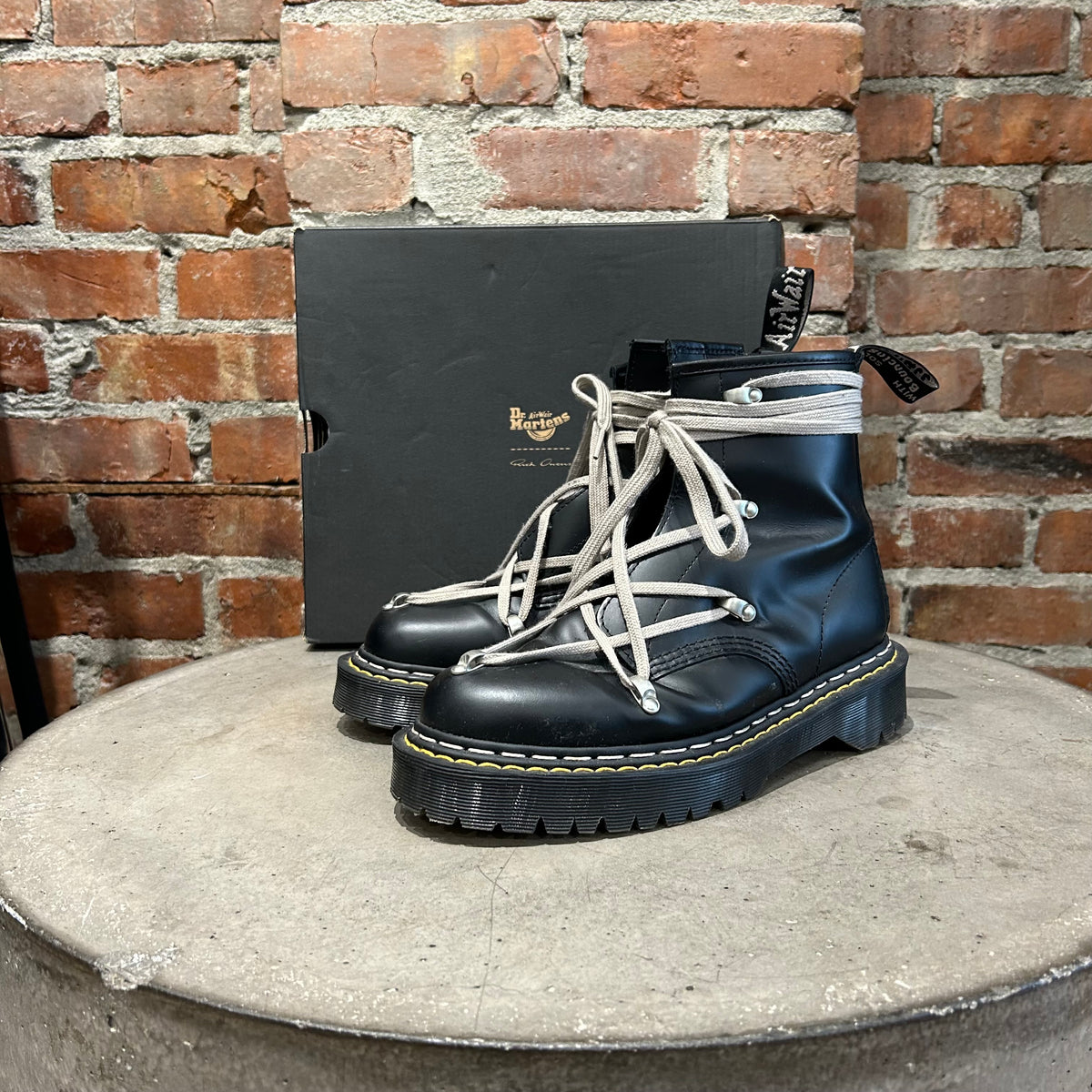 RICK OWENS x DOC MARTENS 1460 BEX BOOT 