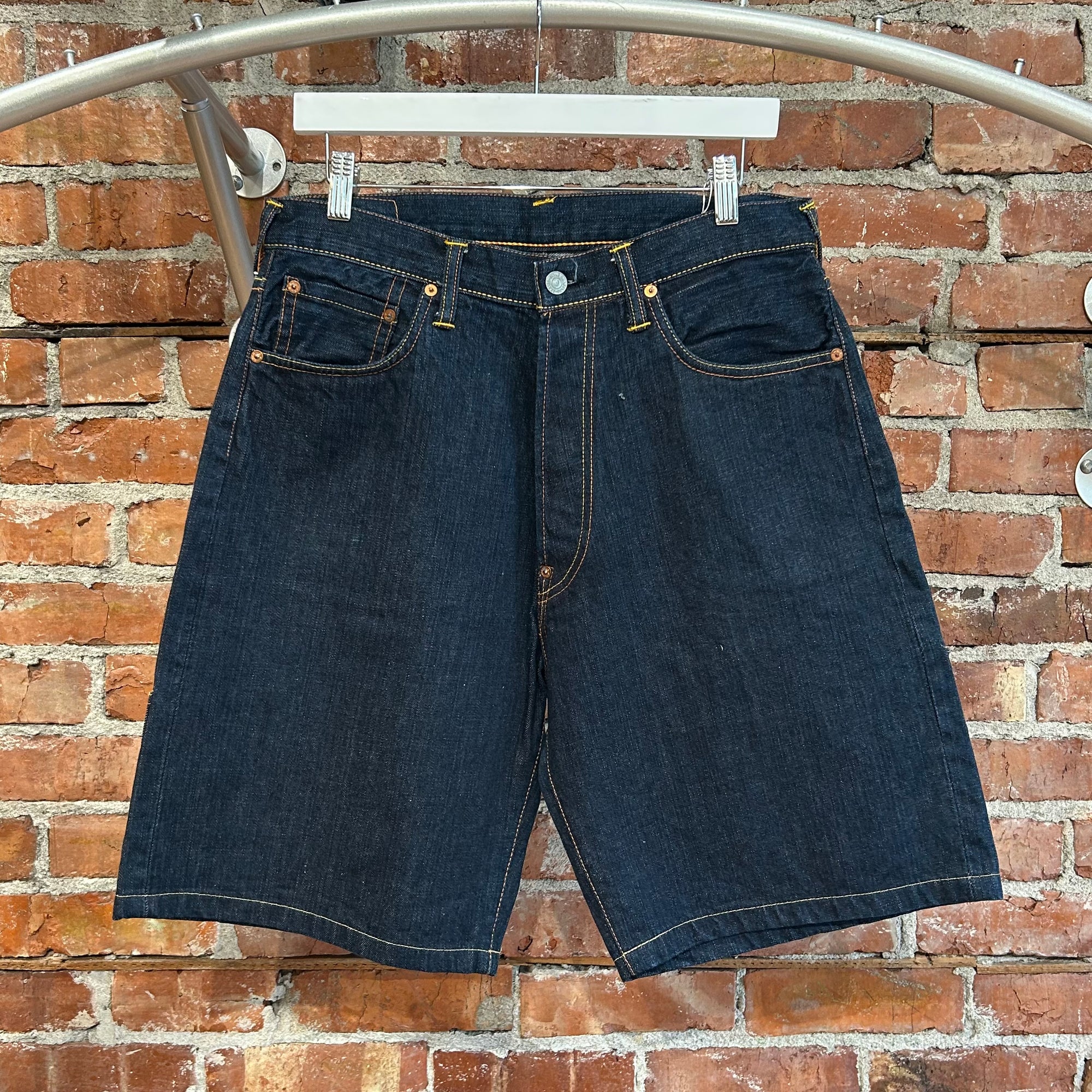 EVISU MULTIPOCKET GULL SHORTS 'INDIGO'