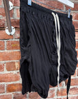 RICK OWENS PHLEG BOXING SHORTS ‘BLACK’