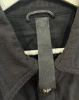 CHROME HEARTS QUILTED WORK DOG JACKET ‘BLACK’