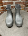 BOTTEGA VENETA PUDDLE BOOTS ‘SILVER’