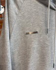 HELIOT EMIL MEGA RUCHED HOODIE ‘GREY’