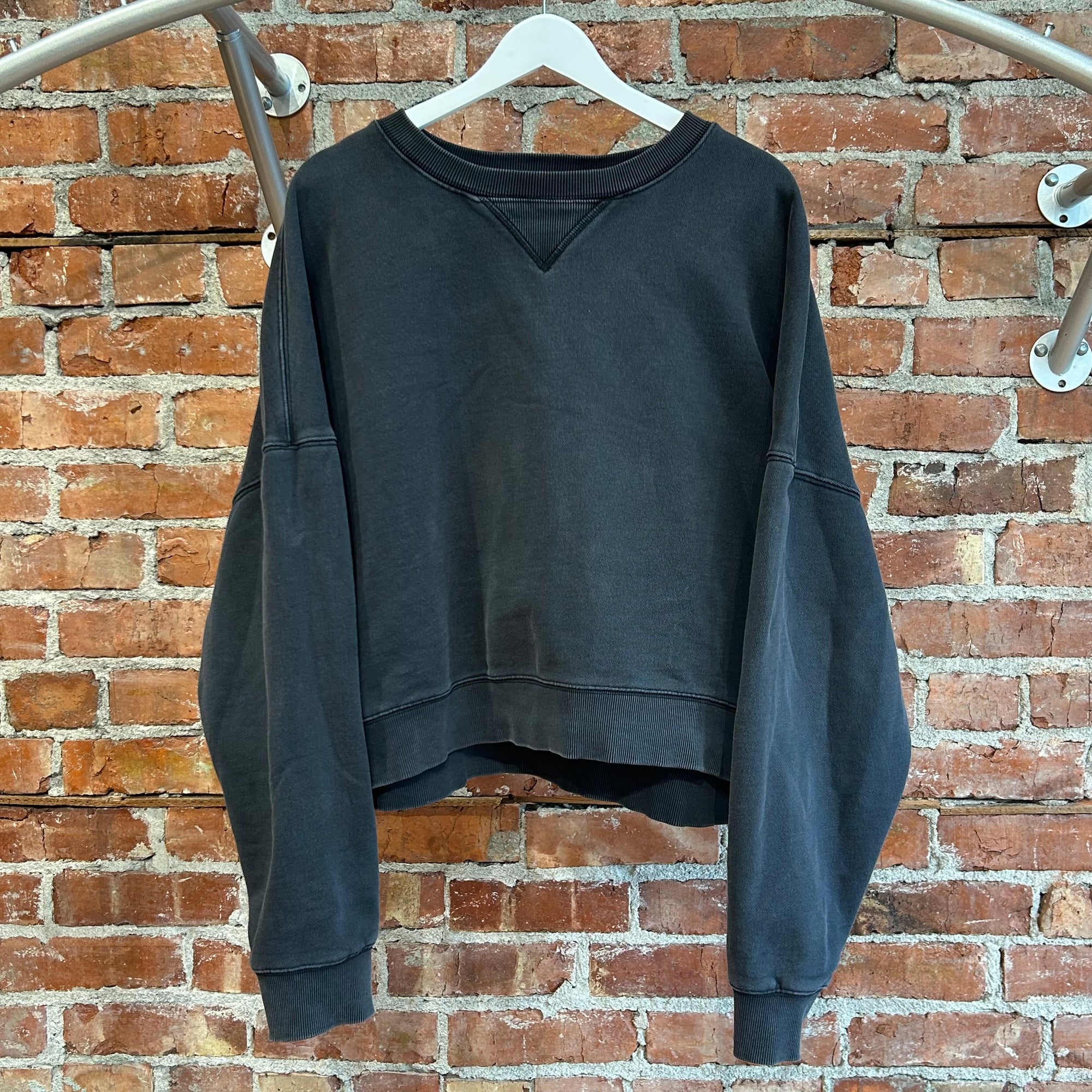 ENTIRE STUDIOS CREWNECK ‘WASHED BLACK’