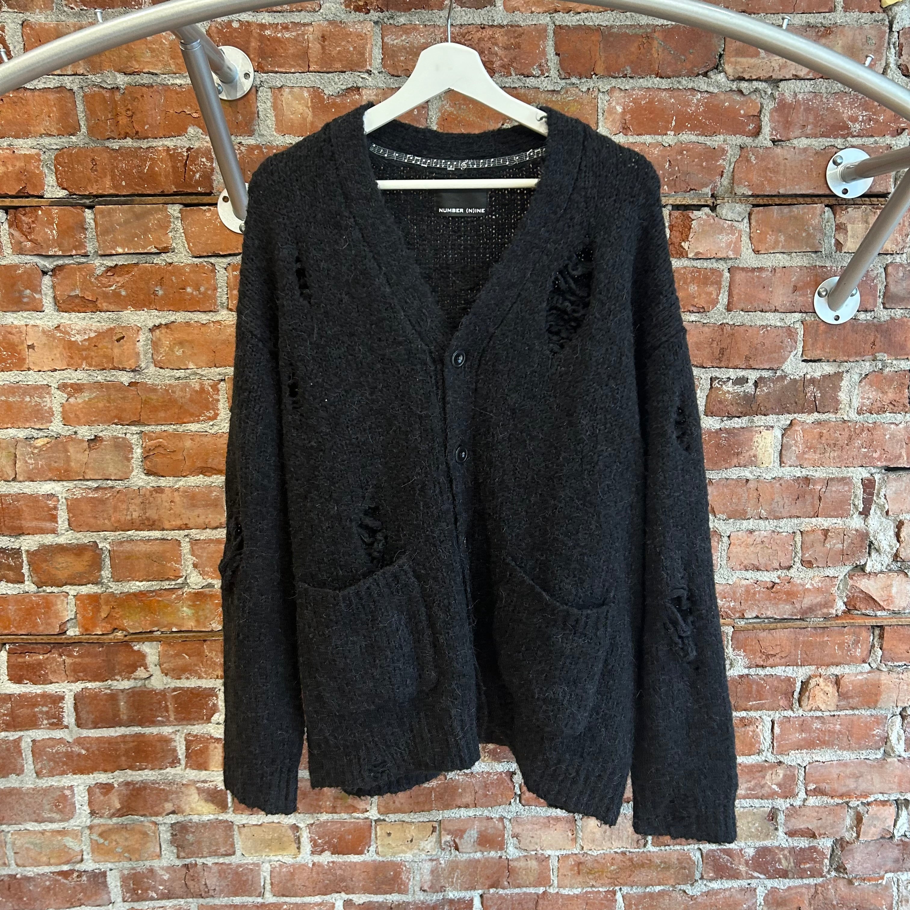 Number (n)ine 06AW NOIR期　cardigan 6A01E577-4CF5-4CF8-9598-