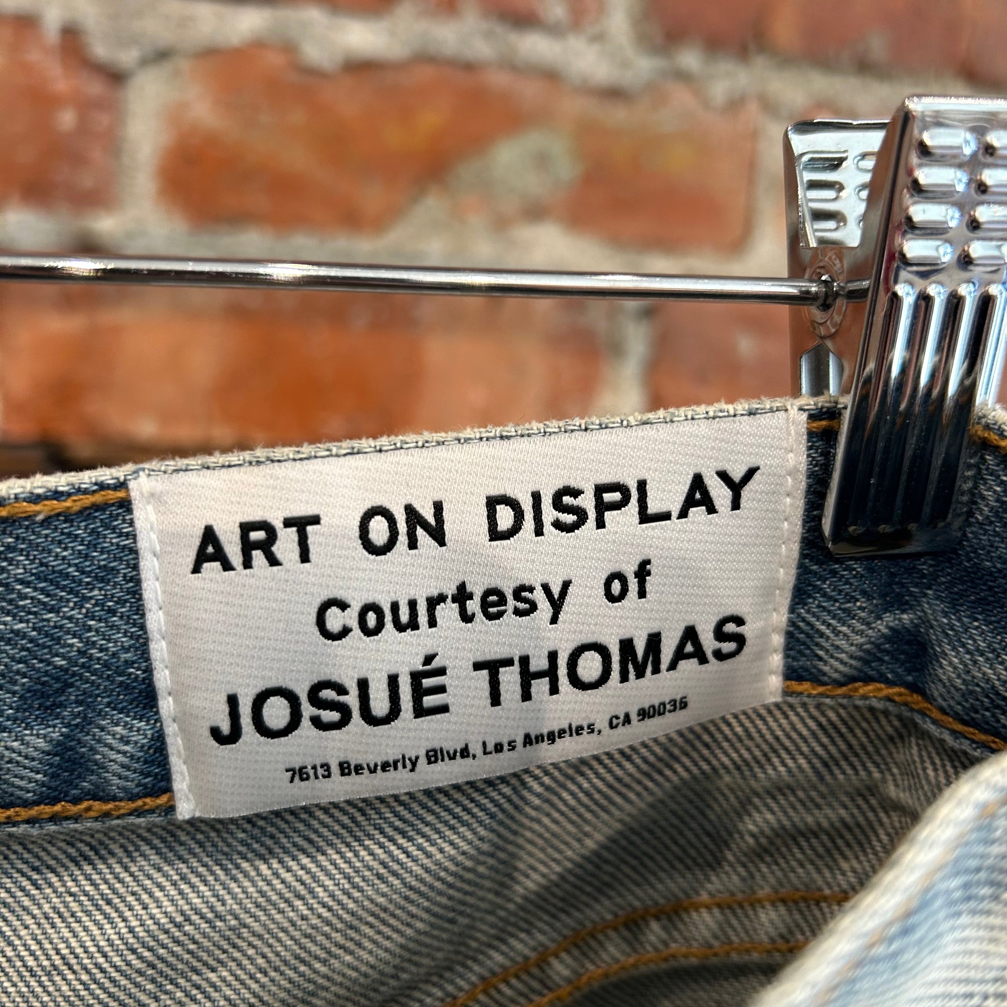 GALLERY DEPT. BOWERY 5001 DISTRESSED DENIM ‘VINTAGE BLUE’