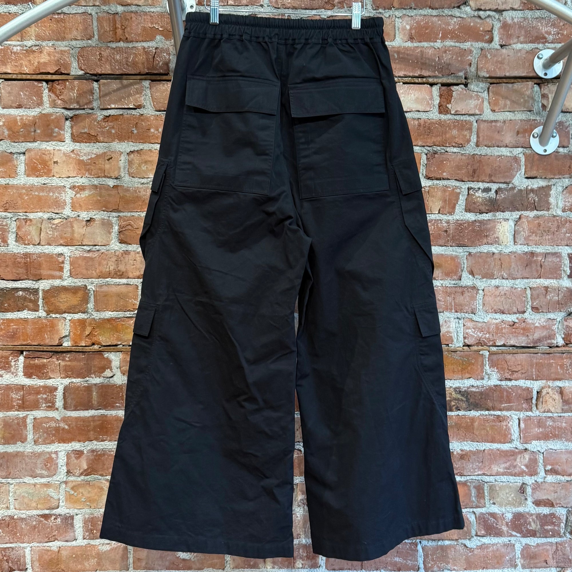 RICK OWENS SS23 EDFU CARGO BELAS PANTS ‘BLACK’