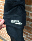 MARTINE ROSE PULLED CARGO PANTS ‘NAVY’