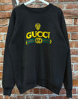 GUCCI 1980s BOOTLEG CREWNECK ‘BLACK’
