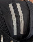 RICK OWENS FW19 LARRY NYLON TRACK PANTS ‘BLACK’