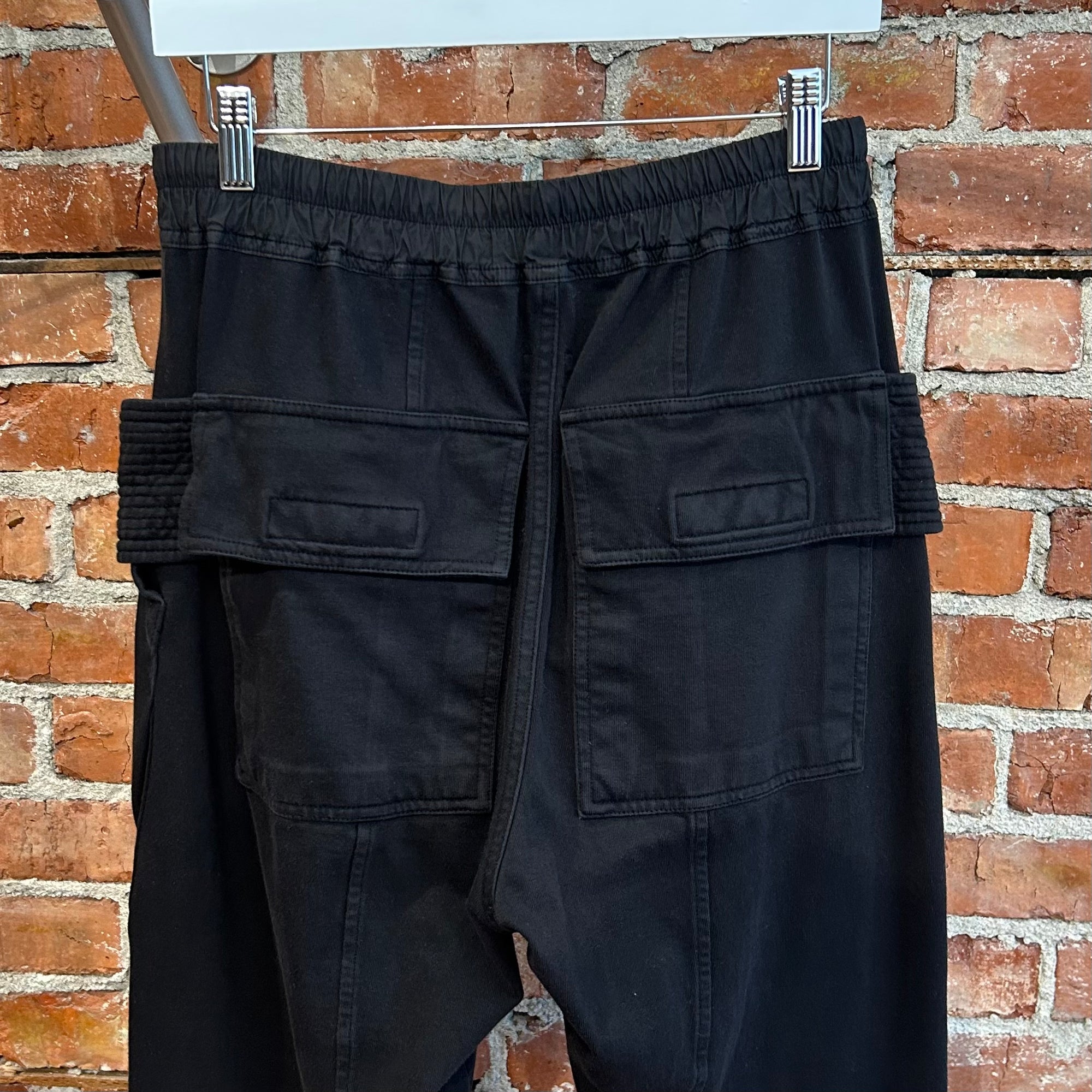 RICK OWENS SS24 LIDO DRKSHDW RIG CREATCH CARGOS ‘BLACK’