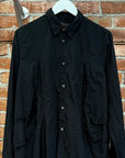 COMME DES GARÇONS BLACK BUTTON UP ‘BLACK’