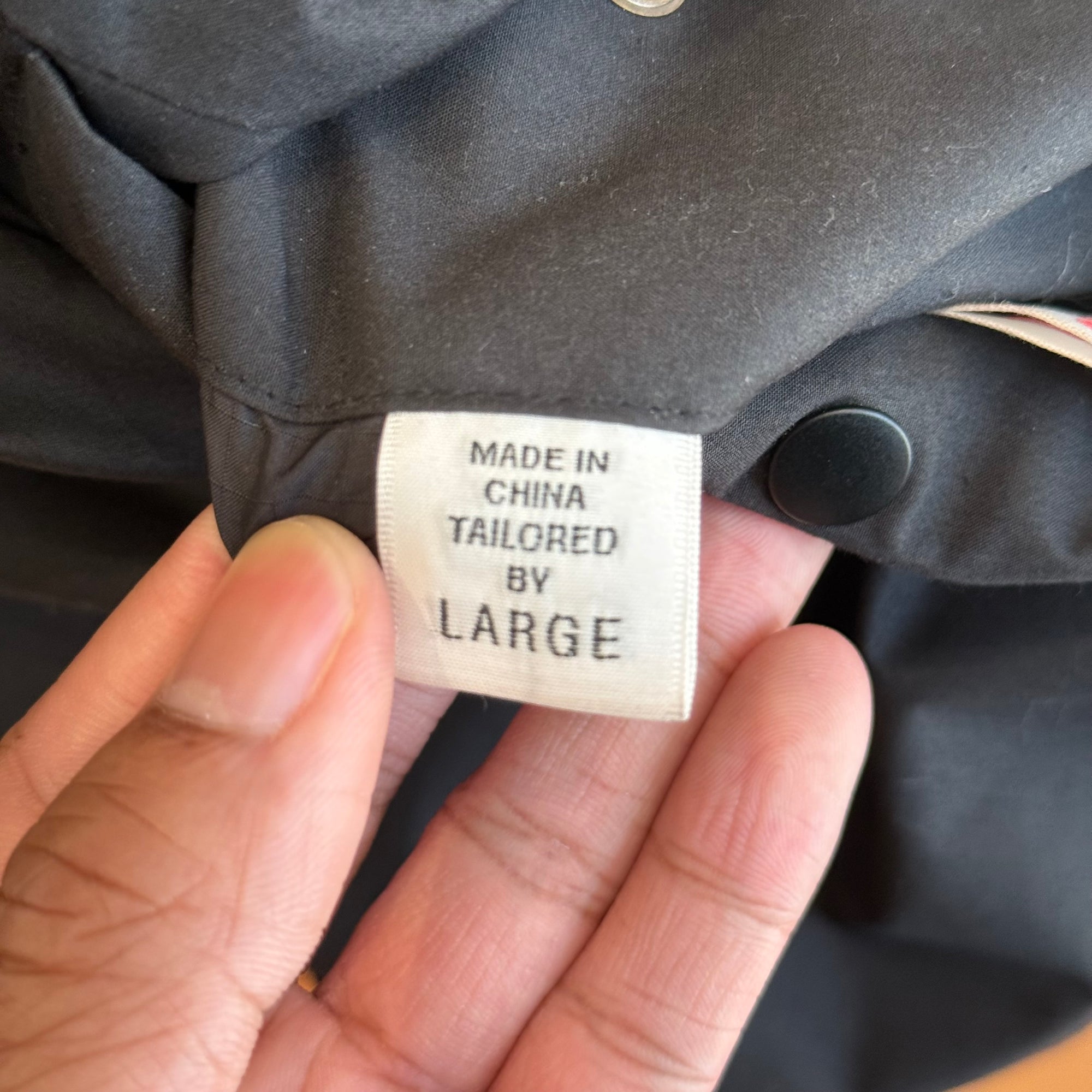 NANAMICA MILITARY LINER REVERSIBLE JACKET ‘BLACK’