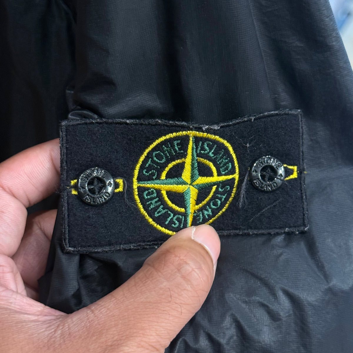 STONE ISLAND SS12 MICRO RIPSTOP 7-DEN QUILTED JACKET ‘BLACK’