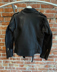 BLACKMEANS MOTO LEATHER JACKET ‘BLACK’