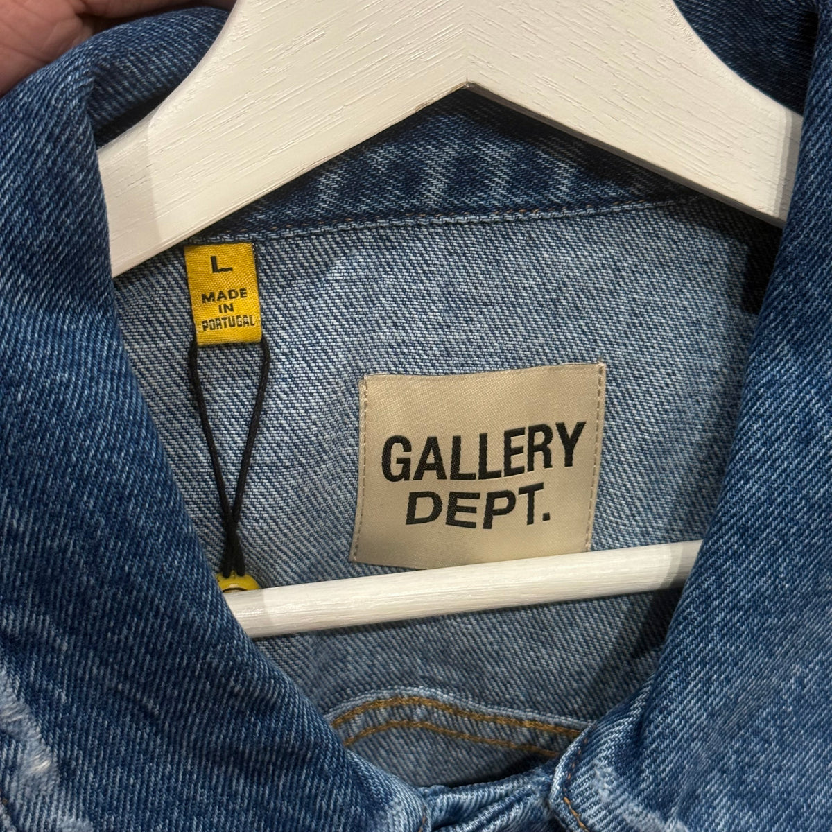 GALLERY DEPT. VINTAGE ANDY DENIM JACKET ‘BLUE’