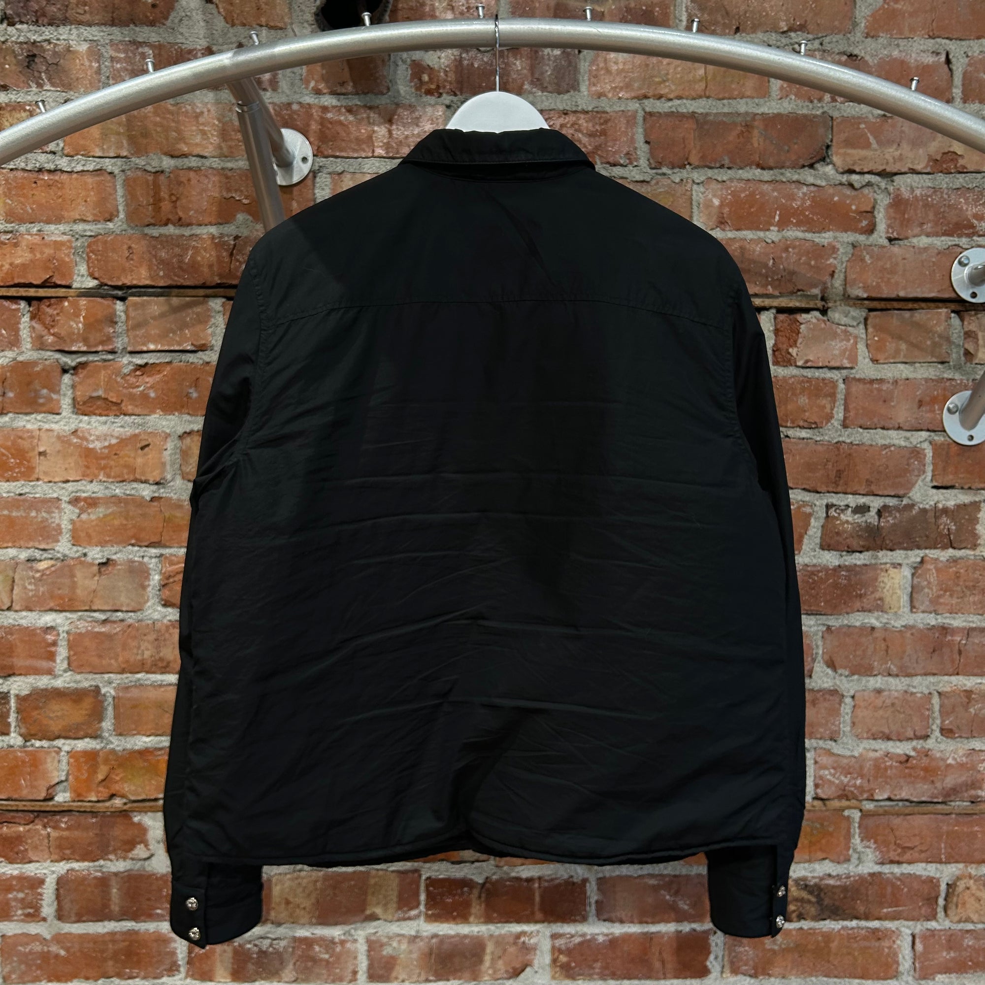 CHROME HEARTS GOOSE DOWN PADDED SHIRT ‘BLACK’