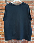 RHUDE BOXY SCRIPT TEE ‘BLACK’