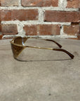 LANVIN FRAME SHIELD SUNGLASSES ‘GOLD’