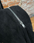 RICK OWENS FW25 CONCORDIAN CORDUROY BOLAN BANANA PANTS ‘BLACK’
